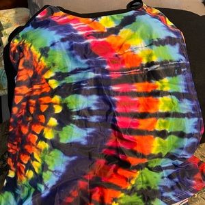 Brand new, never worn tie dyed tankini